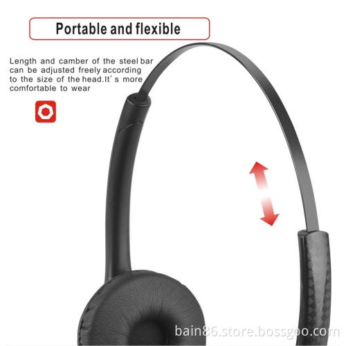 China A26 headband noise-reducing headset with microphone call center business education music game